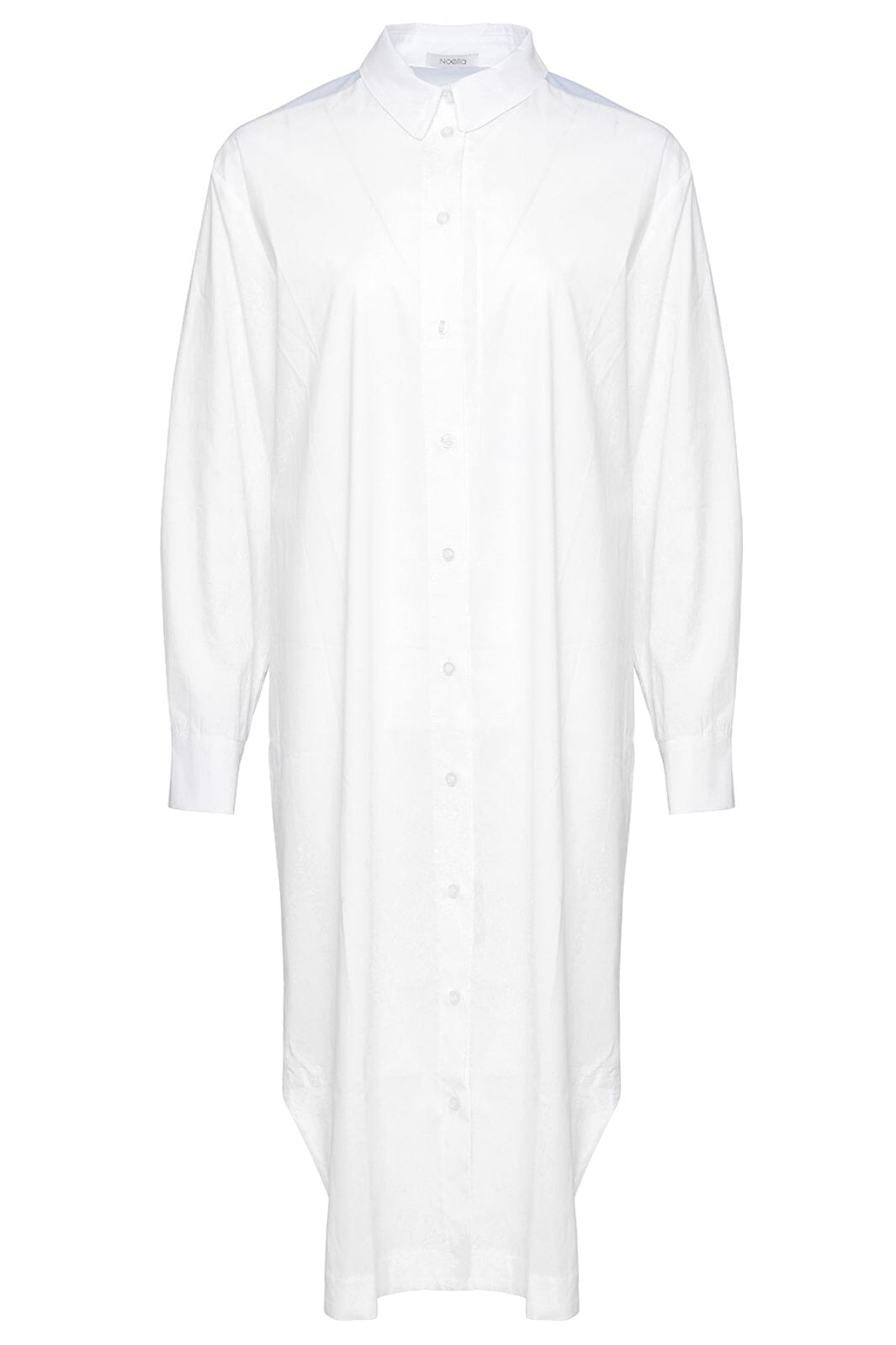 Forudbestilling - Noella - Cendra Long Shirt - s White/Blue Skjorter 