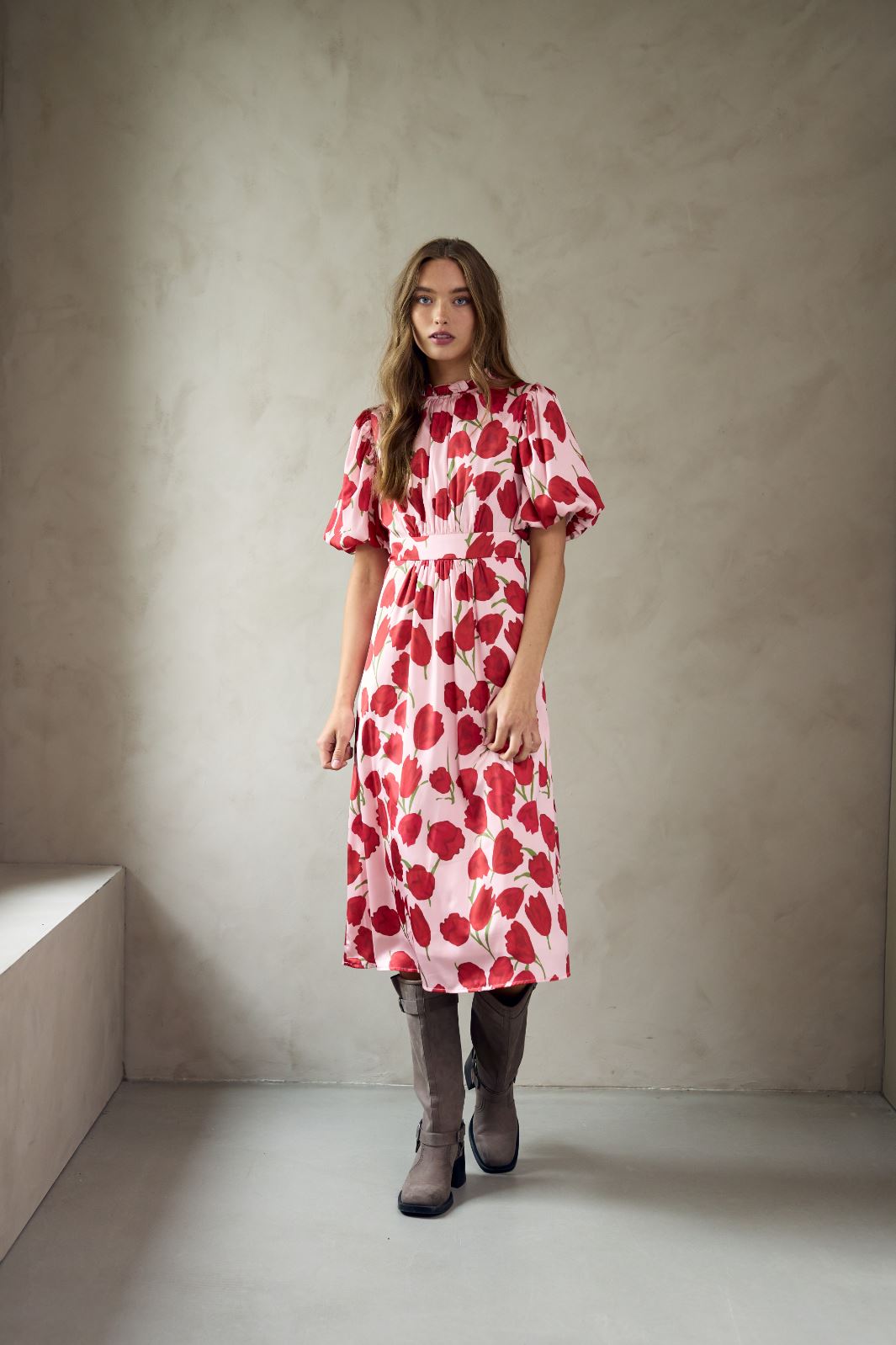 Forudbestilling - Noella - Ruth Dress - 1278 Tulip Print Kjoler 