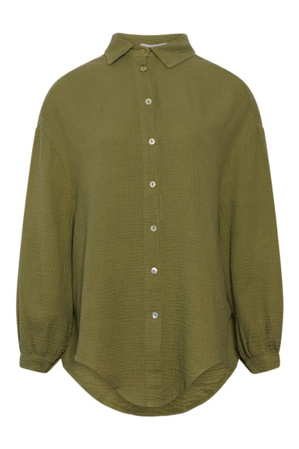 Forudbestilling - Noella - Suri Shirt - 984 Leaf Green Toppe 