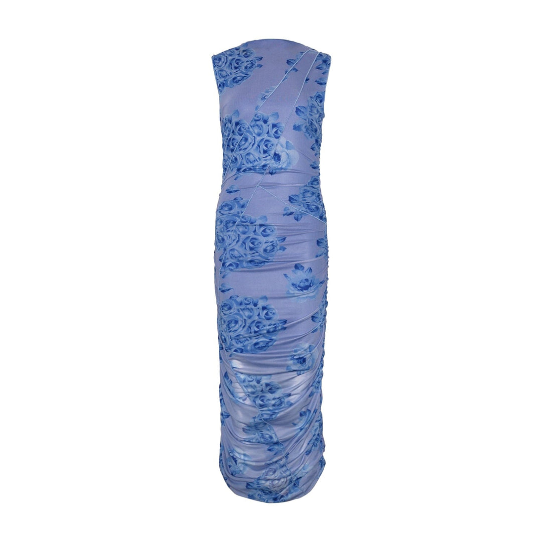 Forudbestilling - Noella - Sutton Dress - 1291 Tobi Blue Print Kjoler 