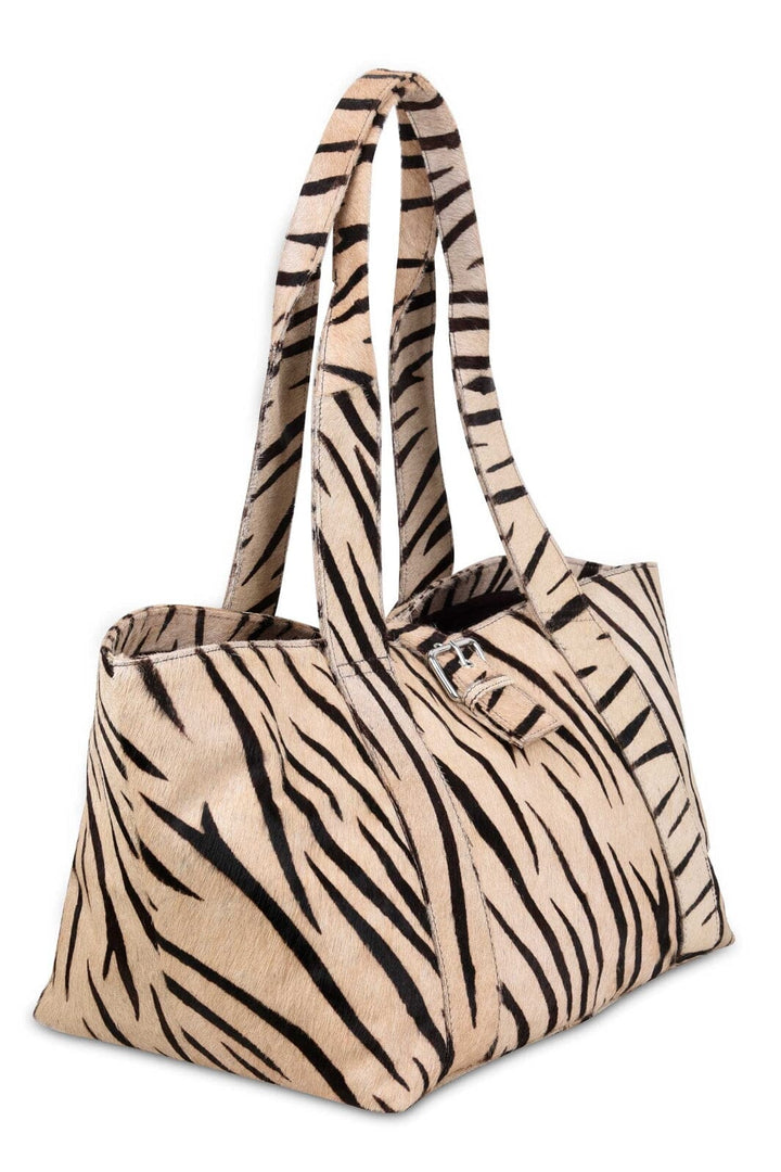 Núnoo - Maxi Shopper Brown Deluxe 70308920 - Stripes