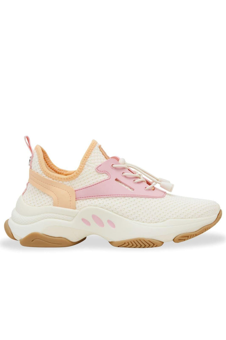 Steve Madden - Match-E Sneaker SM19000020 - WPP White / Pink Peach Sneakers 