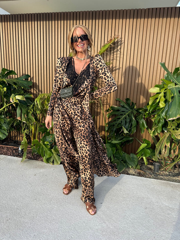 Forudbestilling - Valentin Studio - Comfy Leopard Pants - Leopard Bukser 