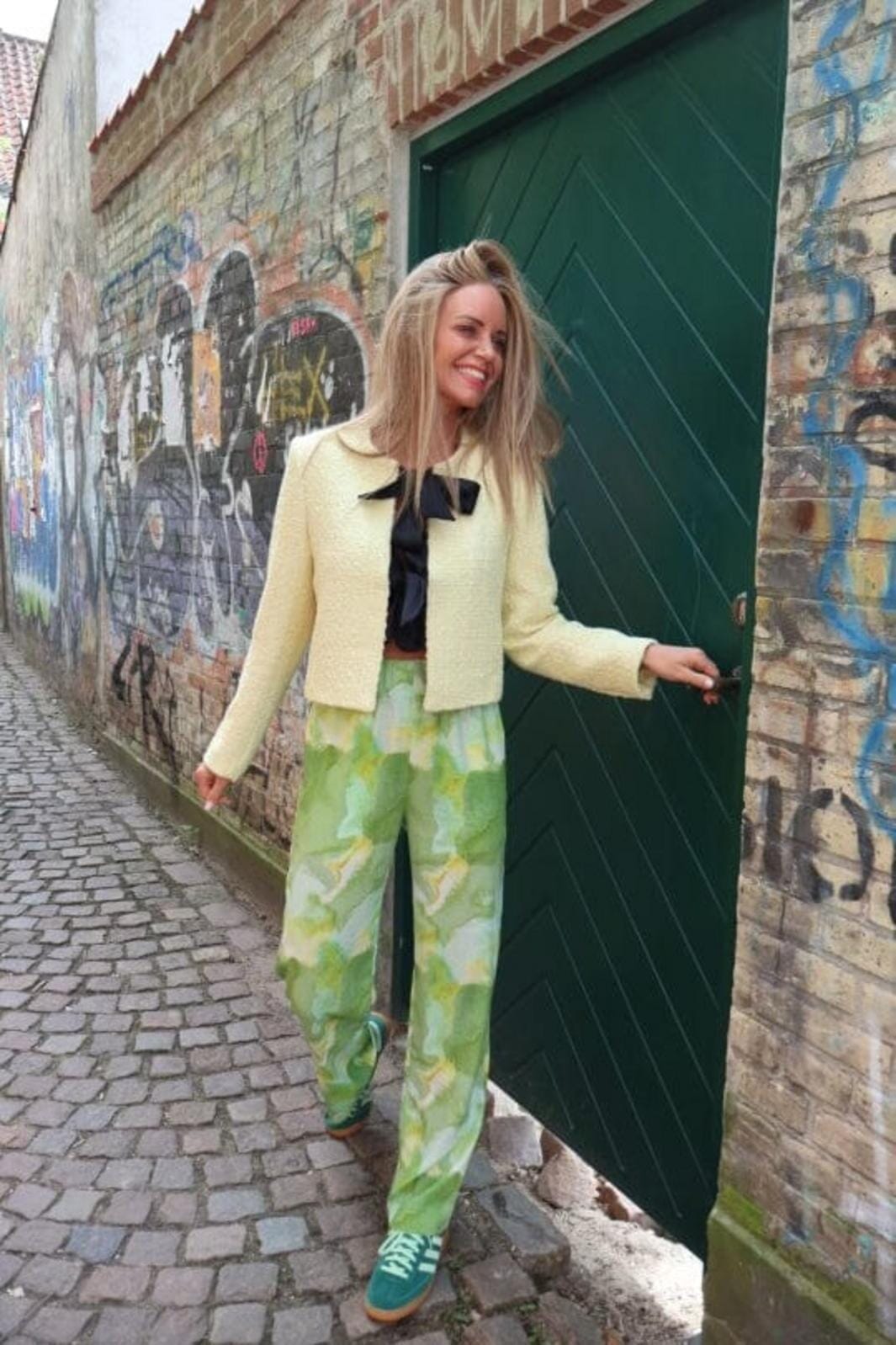 Forudbestilling - Valentin Studio - Darling Bow jacket - Sunkissed yellow Overgangs/Sommer Jakker 