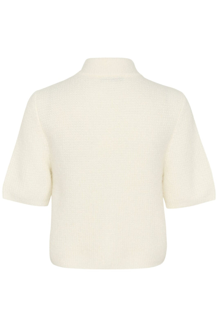 Gestuz - Alphagz Ss Short Cardigan - 102336 Ivory