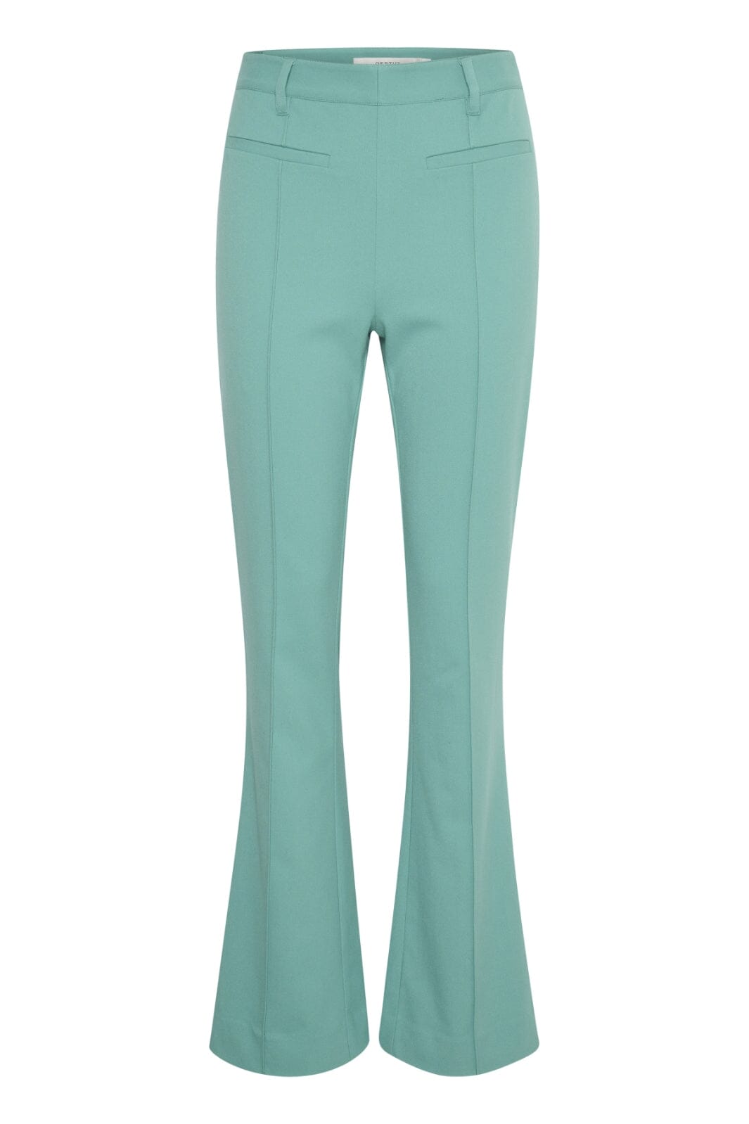 Gestuz - CaisaGZ HW pants - Teal Bukser 