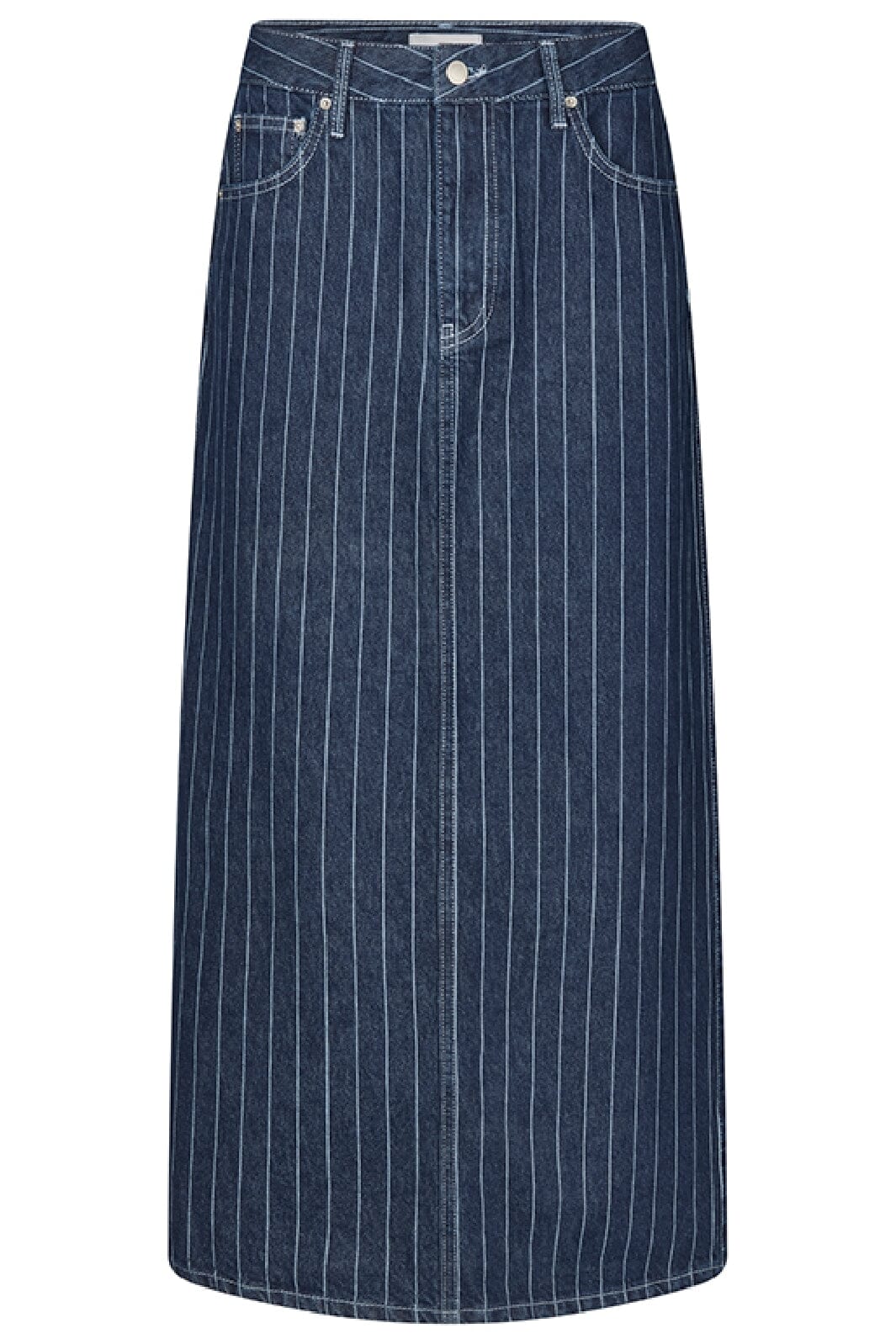 Global Funk - Joance-G - 608 Navy Pinstripe Nederdele 