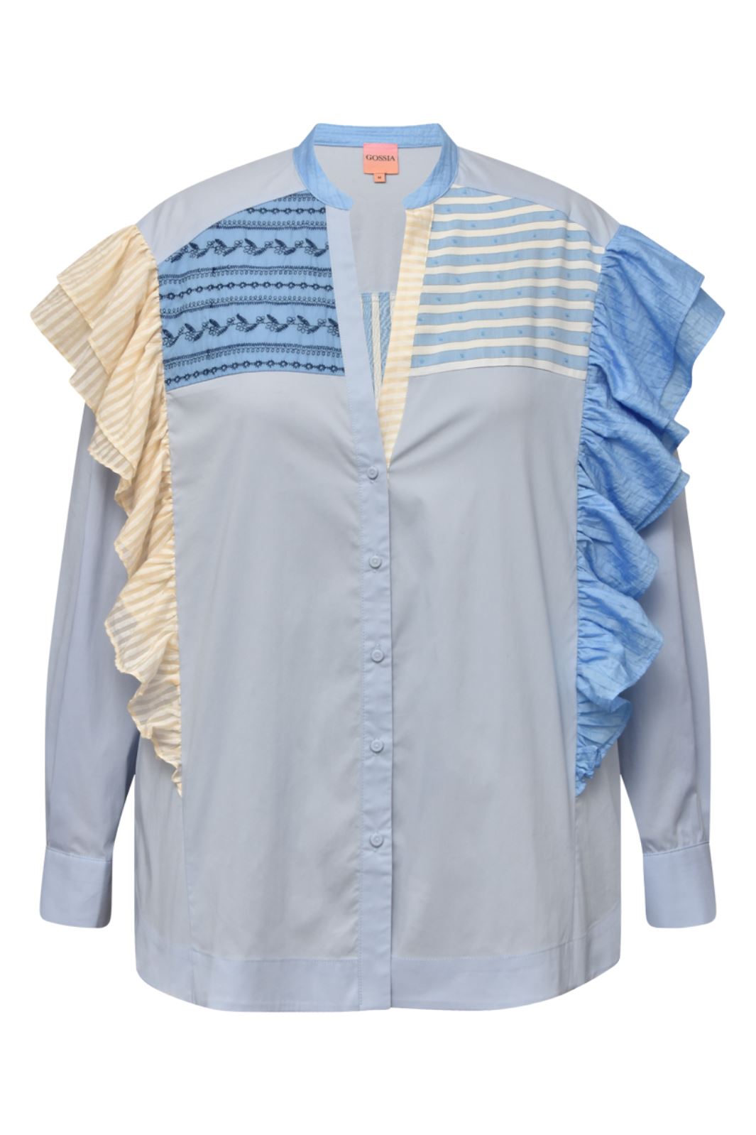 Gossia - KikiGO Shirt - Blue Mix Skjorter 