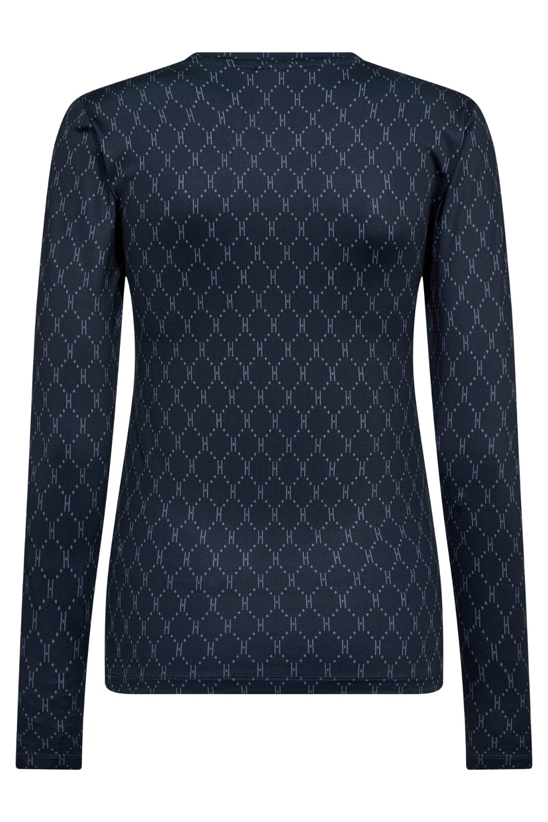 Hype The Detail - Printed Blouse - 42 Navy Bluser 