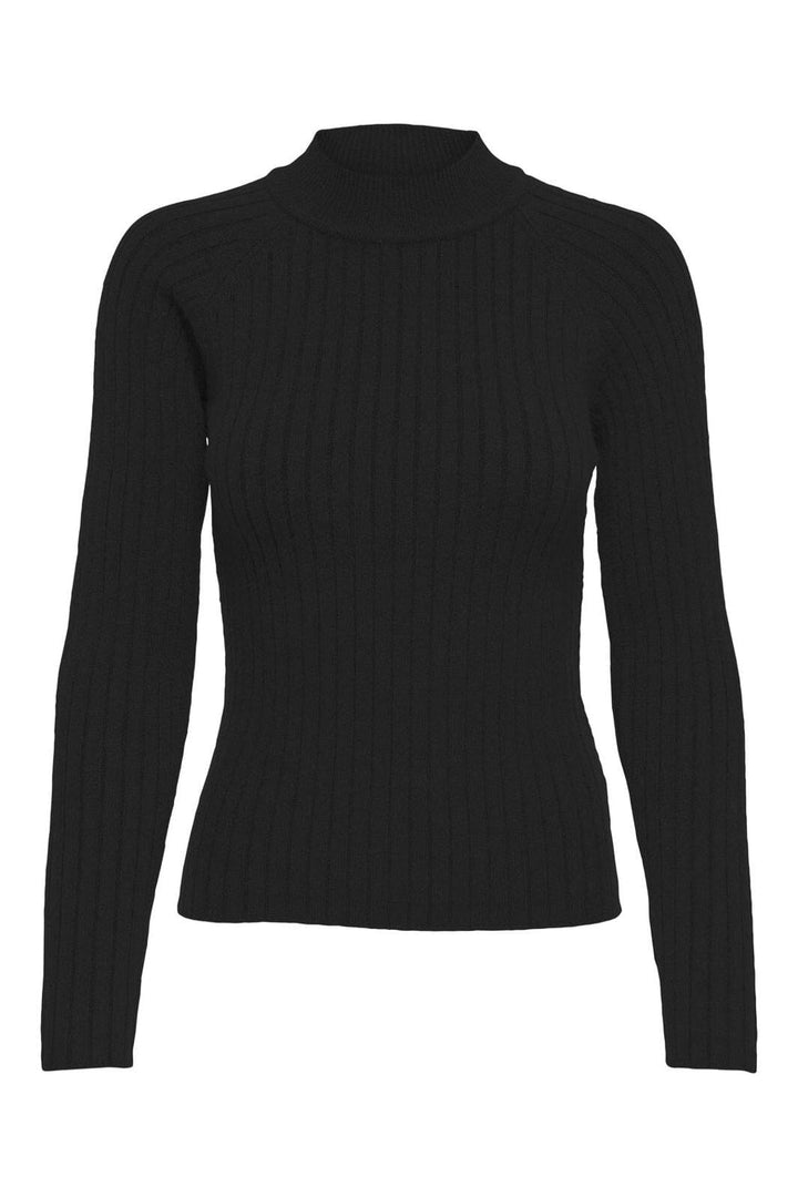 Jdy - Jdymagda L/S Rib Pullover Knt - 3752310 Black