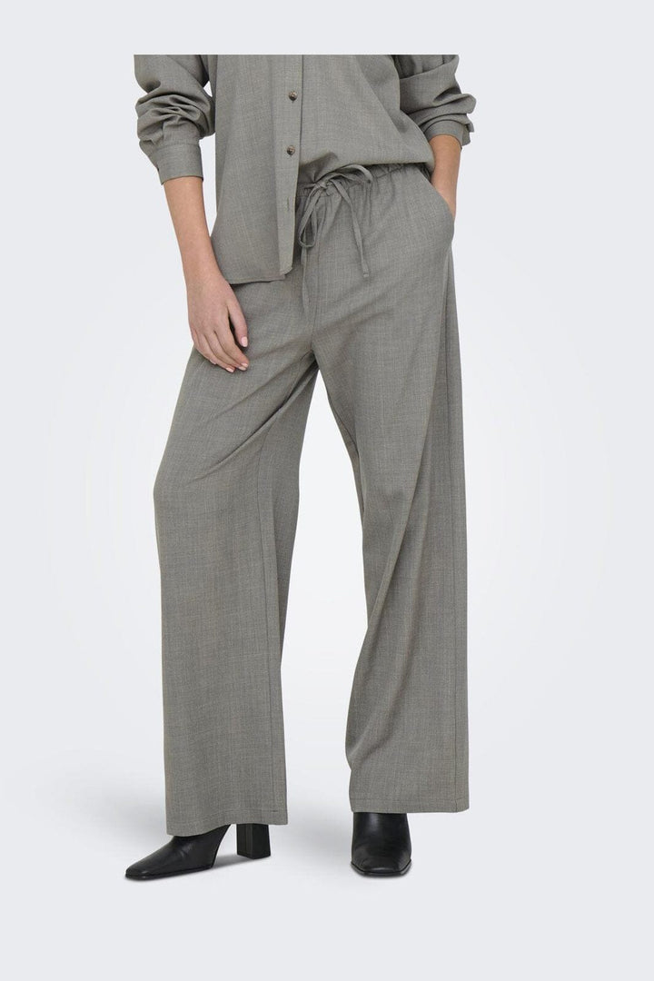 JDY - Jdynina Pant - 4704451 Driftwood Melange