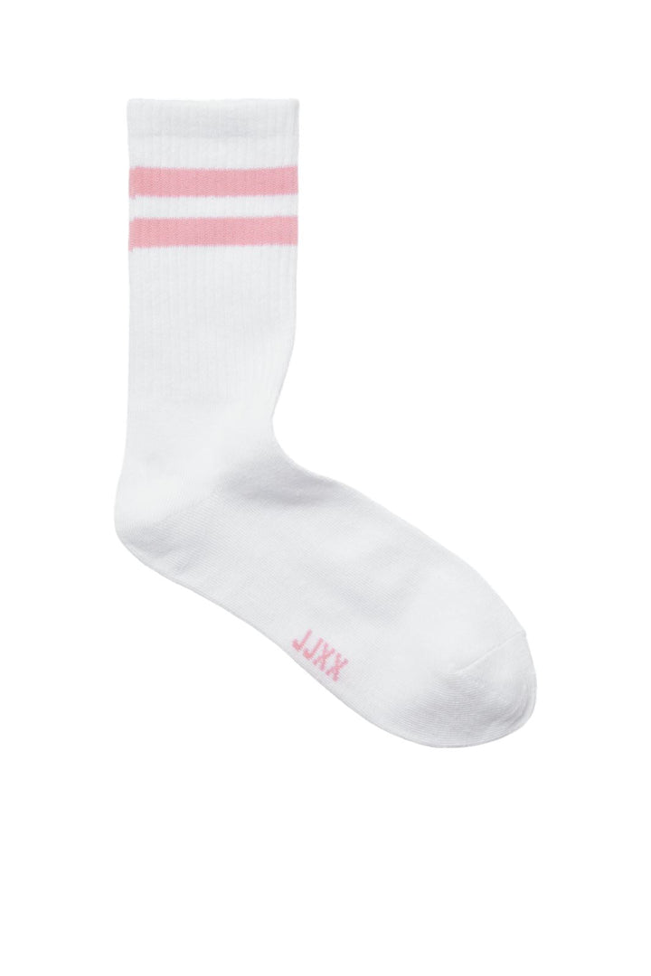 Jjxx - Jxbasic Tennis Sock 3-Pack Acc - 4720305 Racing Red W. Morning Glory/Mauve Shadows