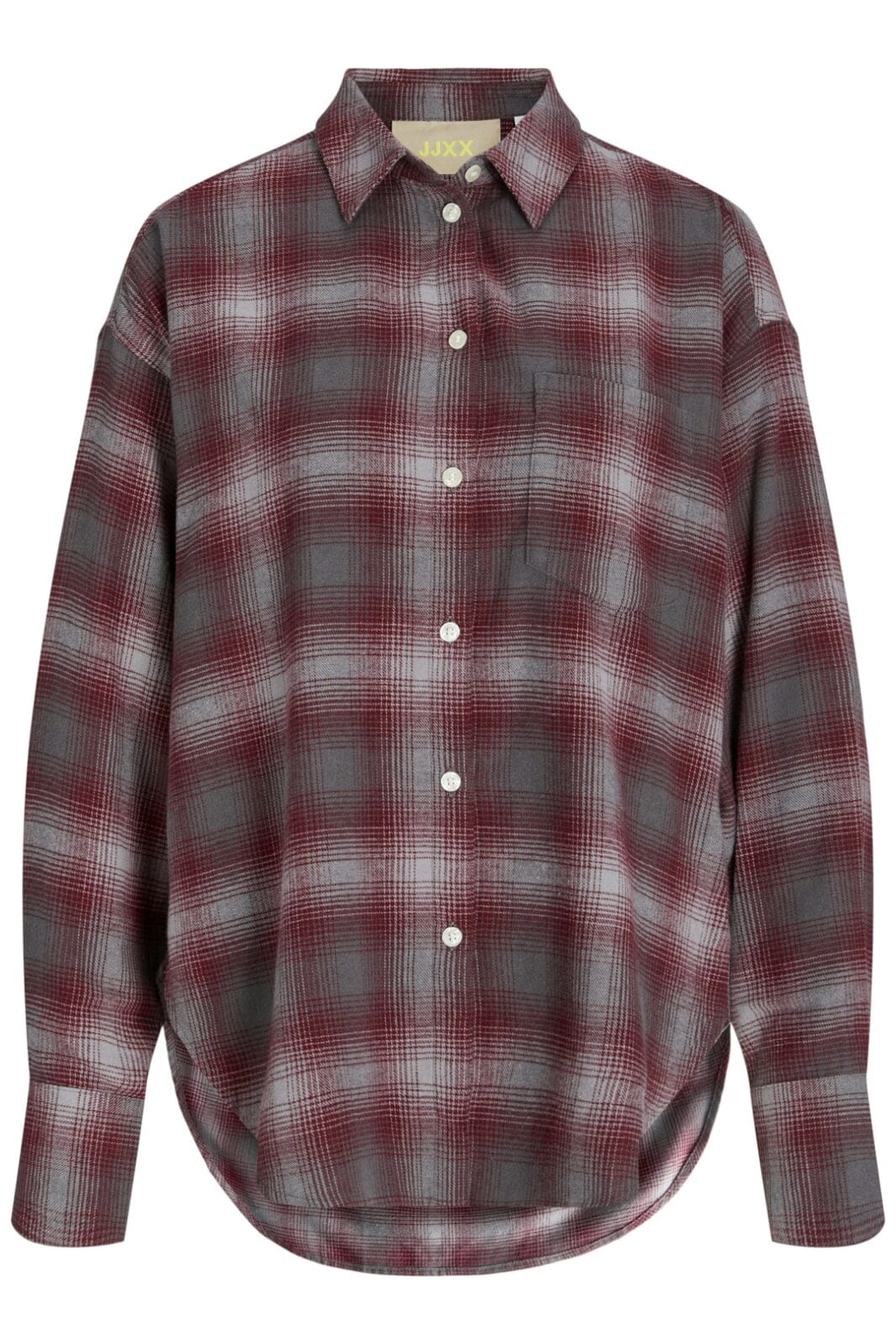 Jjxx - Jxjamie Flannel Ls Shirt Sn 12265314 - 4827881 - Cabernet Check