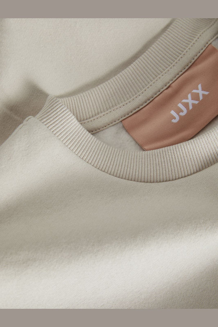 Jjxx - Jxmerle Rlx Short Ls Crew Swt Ln - 4545666 Moonbeam Milano