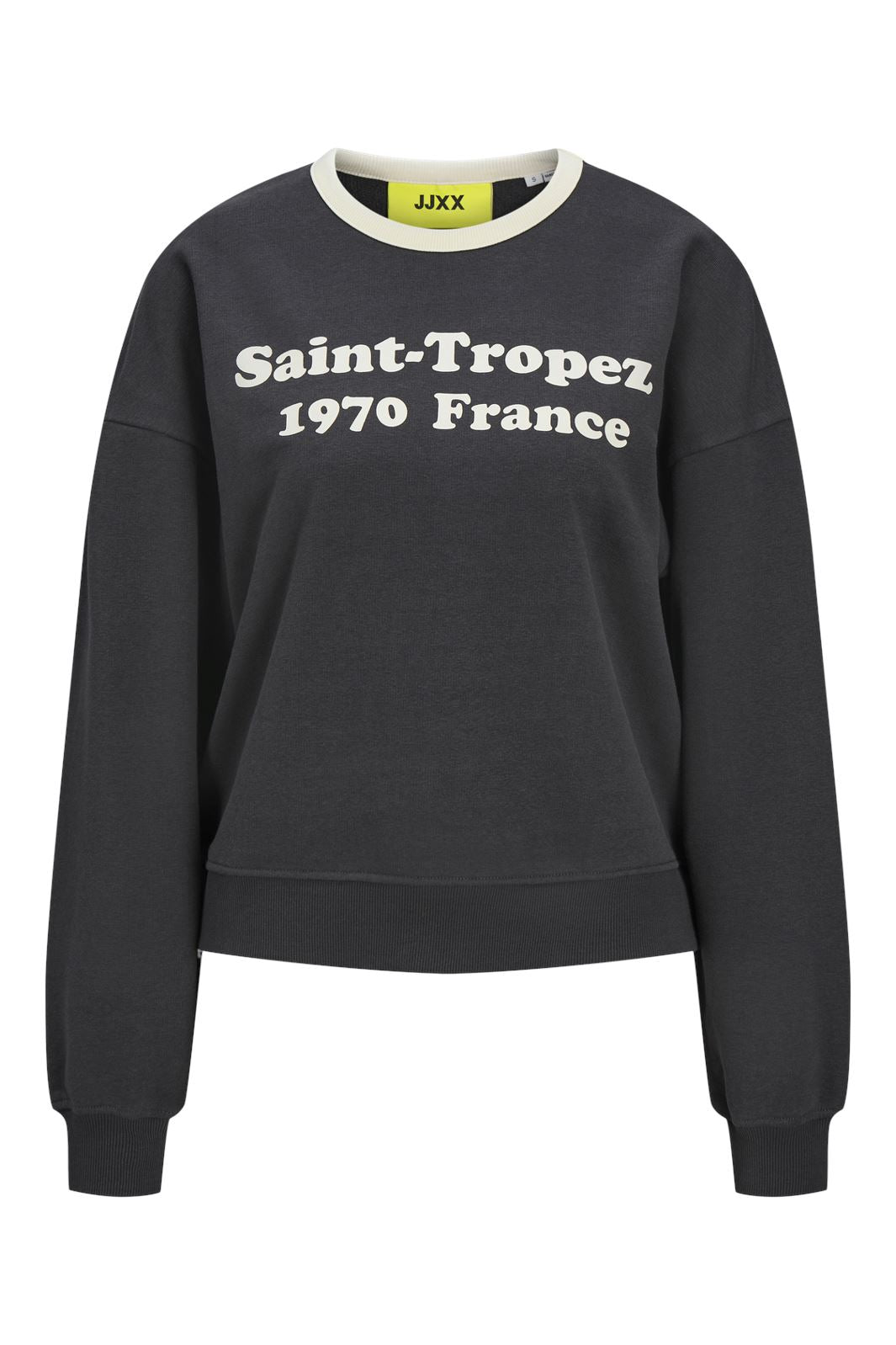 Jjxx - Jxperle Rlx Ls Crew Sweat Swt - 4706318 Phantom Saint-Tropez