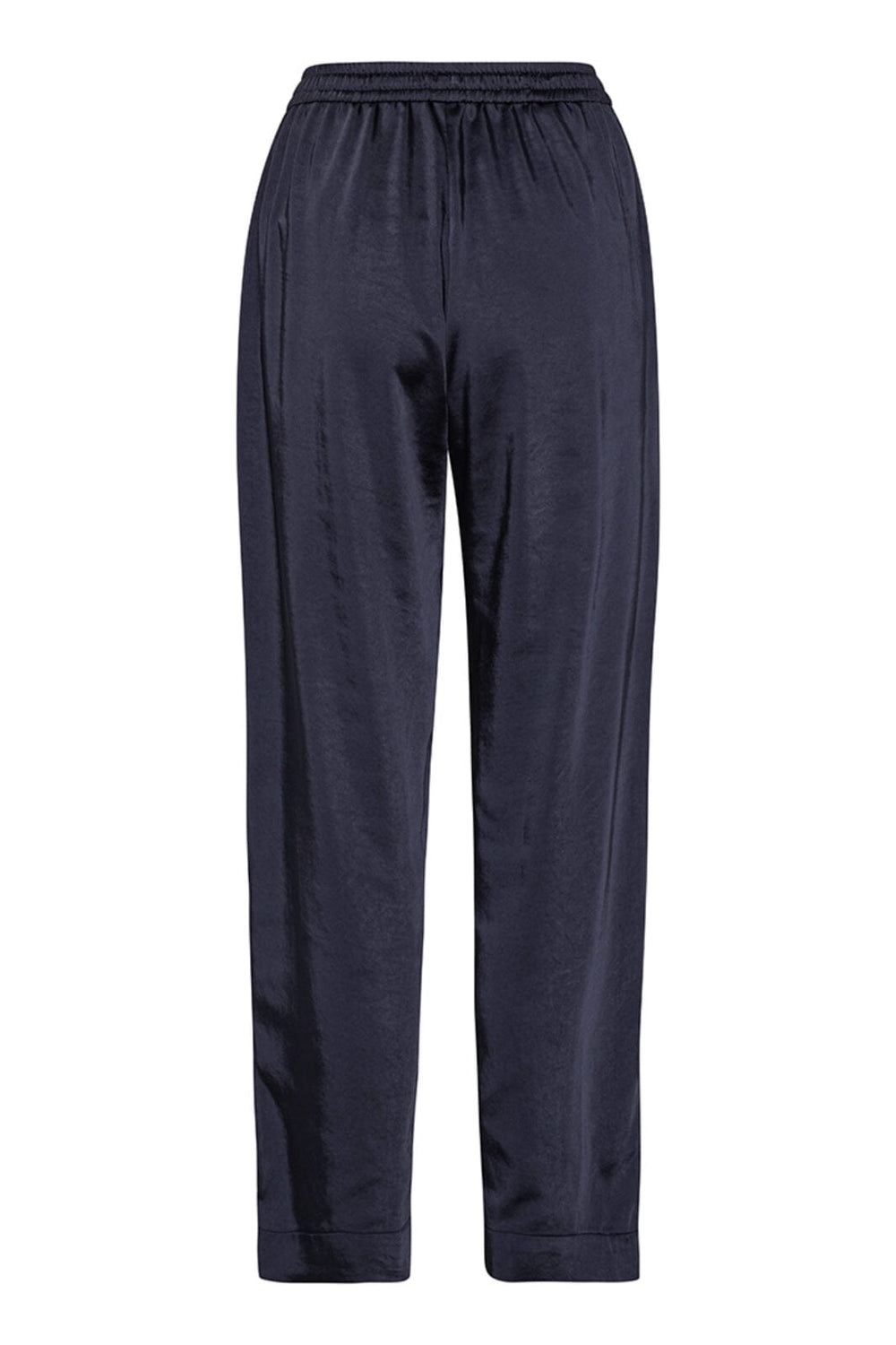 Karmamia - Garcia Pants - Navy Rich Satin Bukser 