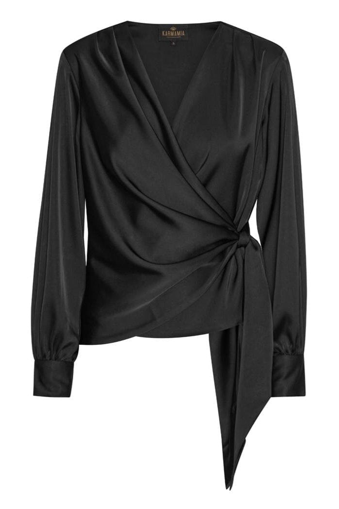 Karmamia - Ines Blouse - Semi Rich Black