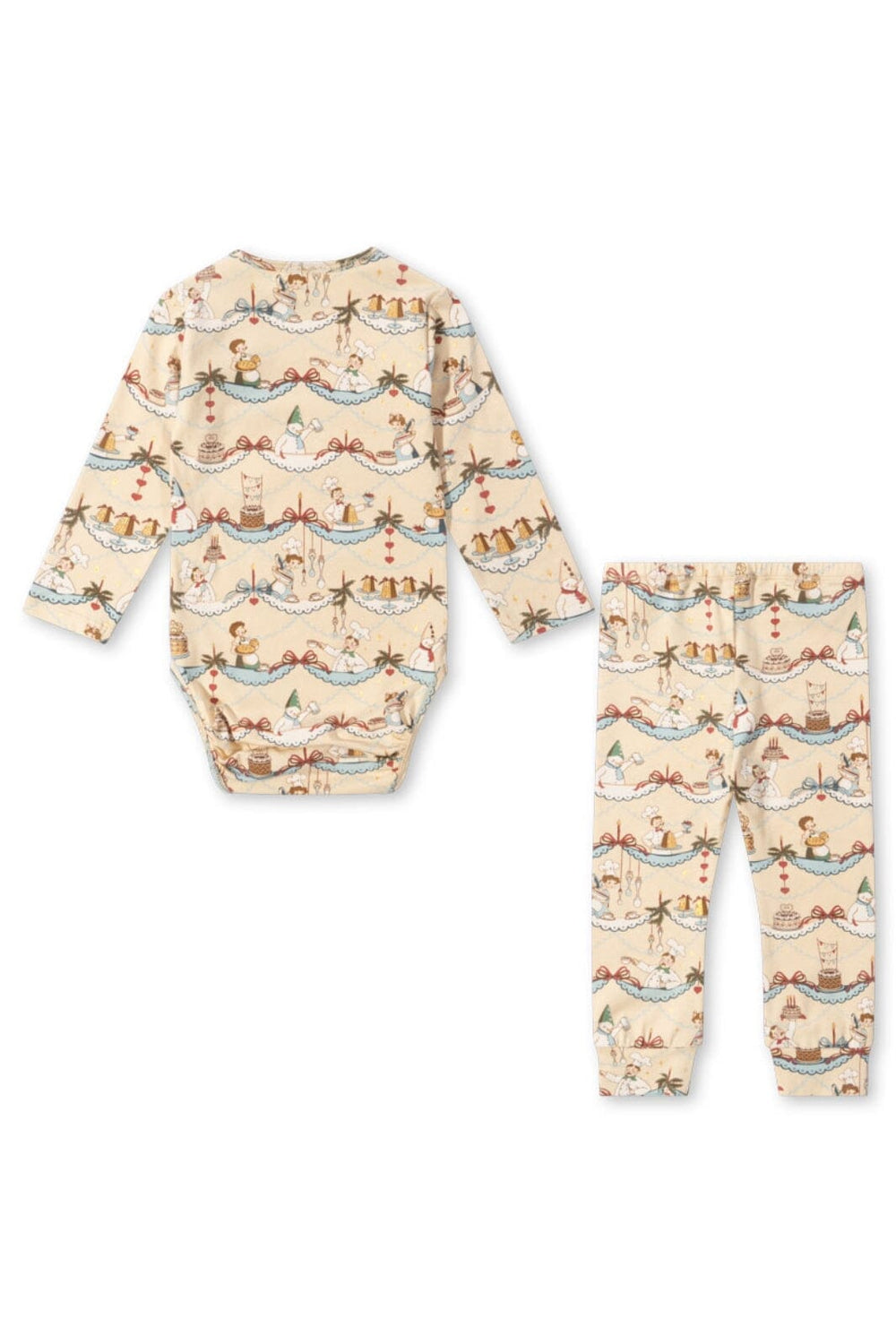 Konges Sløjd - Basic Body/pants Set Gots ks101888 - Sugar Pie Sæt 