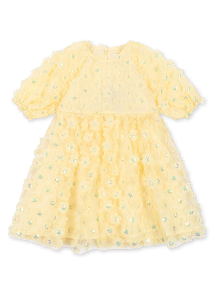 Konges Sløjd - Easter Sally Dress Ks103557 - Fairy Butter Flower Kjoler 