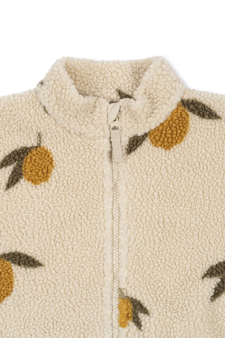 Konges Sløjd - Jody Teddy Jacket Grs Ks102308 - Mon Grand Citron Sage