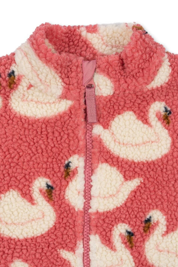 Konges Sløjd - Jody Teddy Jacket Grs Ks102308 - Swan Candy