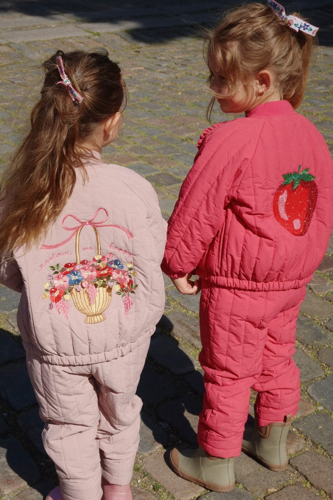 Konges Sløjd - Juno Sparkle Bomber Jacket Ks102314 - Raspberry Wine