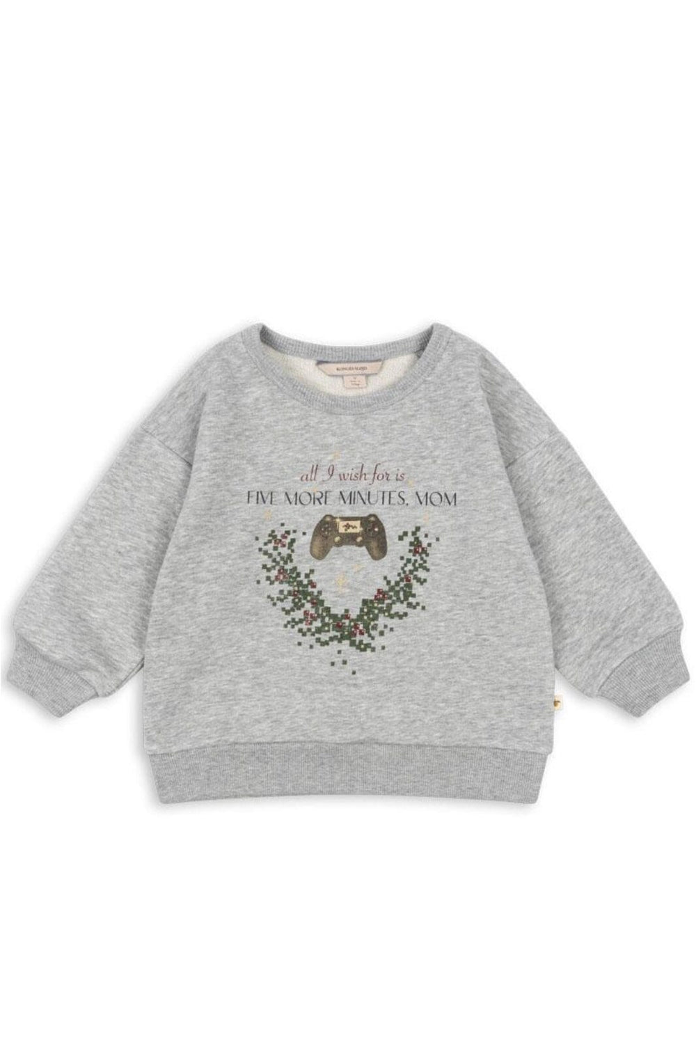 Konges Sløjd - Lou Sweat Shirt Ocsks102021 - Grey Melange Sweatshirts 