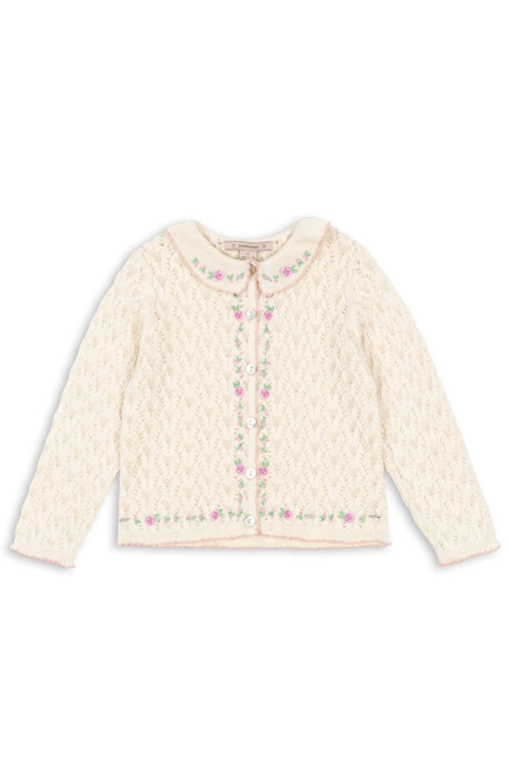 Konges Sløjd - Rosier Cardigan Ks102420 - Cream Off White