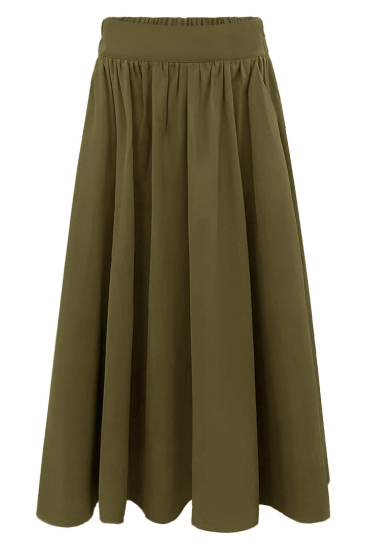 Liberte - Frede-Long-Skirt 22112 - Army