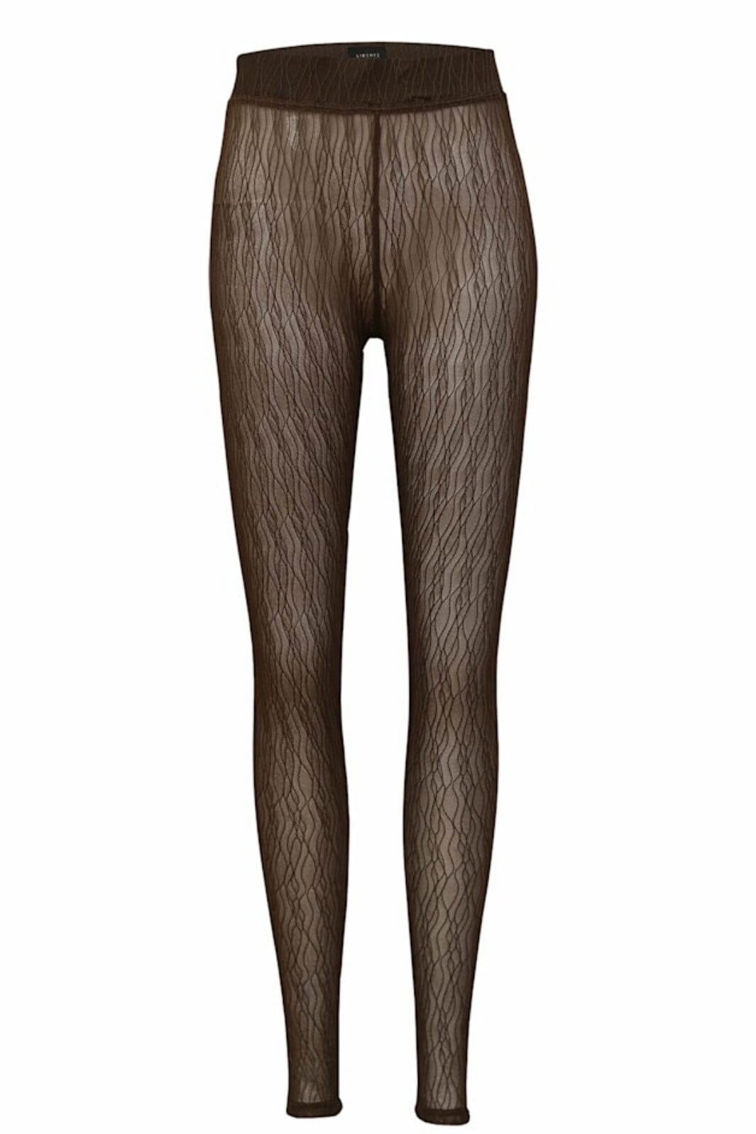 Liberte - Isa-Legging 21347 - Dark Brown Lines