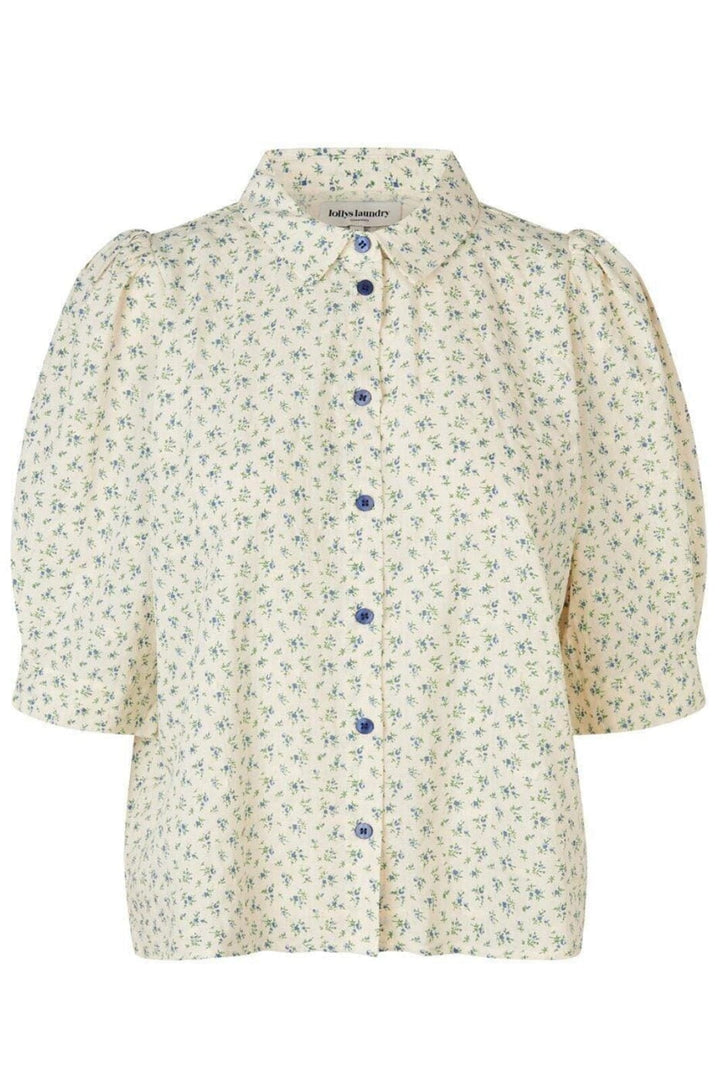 Lollys Laundry - Bonoll Shirt Ss - 20 Blue Bluser 