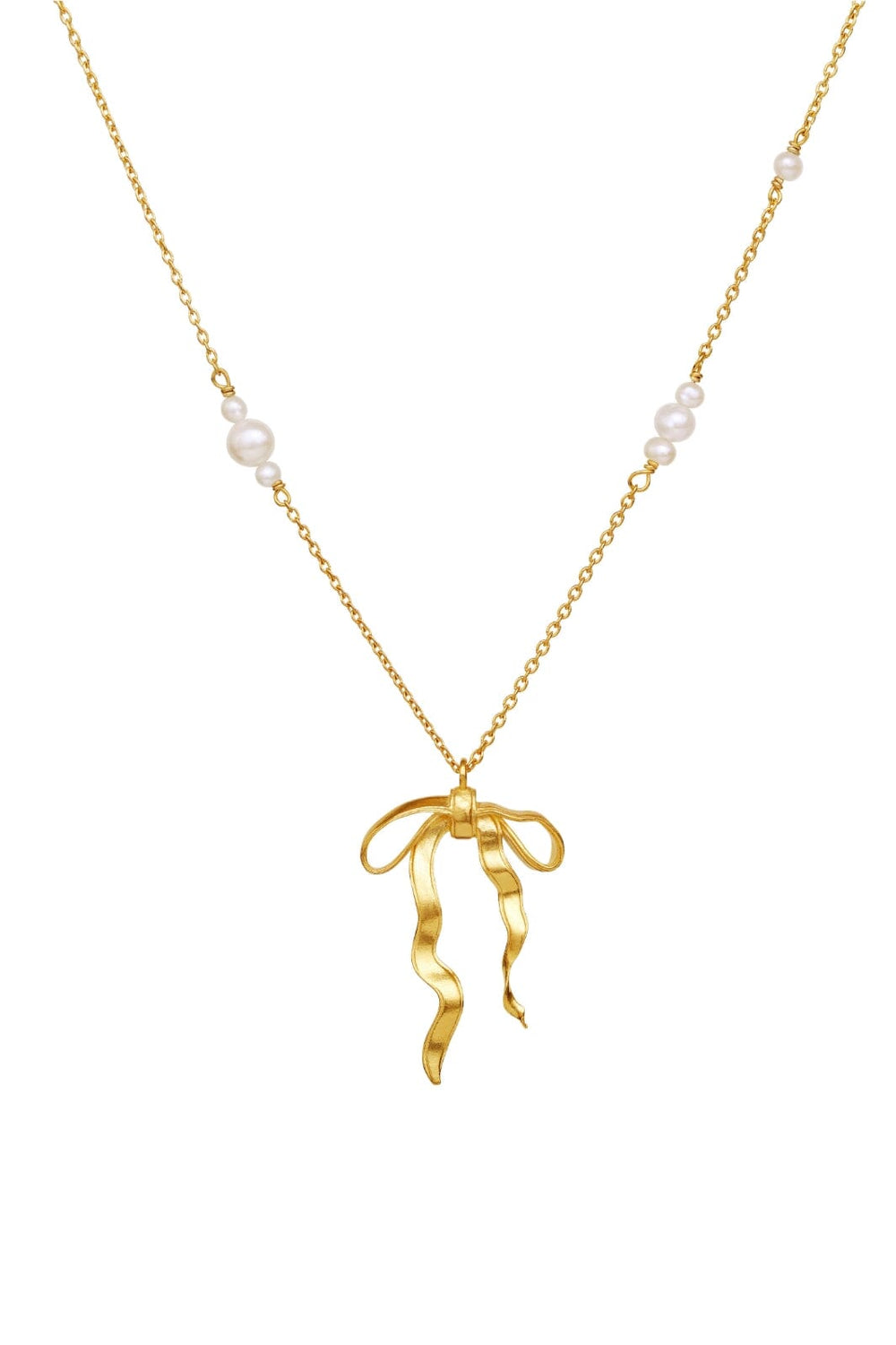 Maanesten - Effie Necklace - 18 Ct Gold Plated 925 Sterling Silver