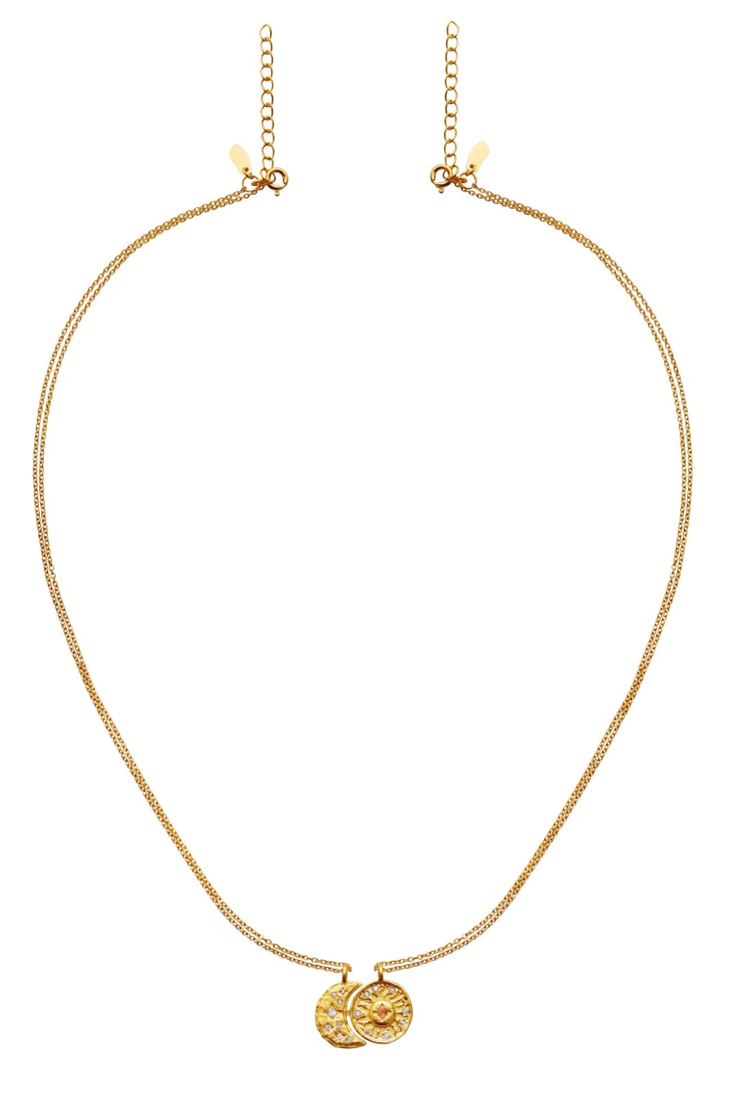 Maanesten - Friendship Necklace - Coated With 18k Gold.