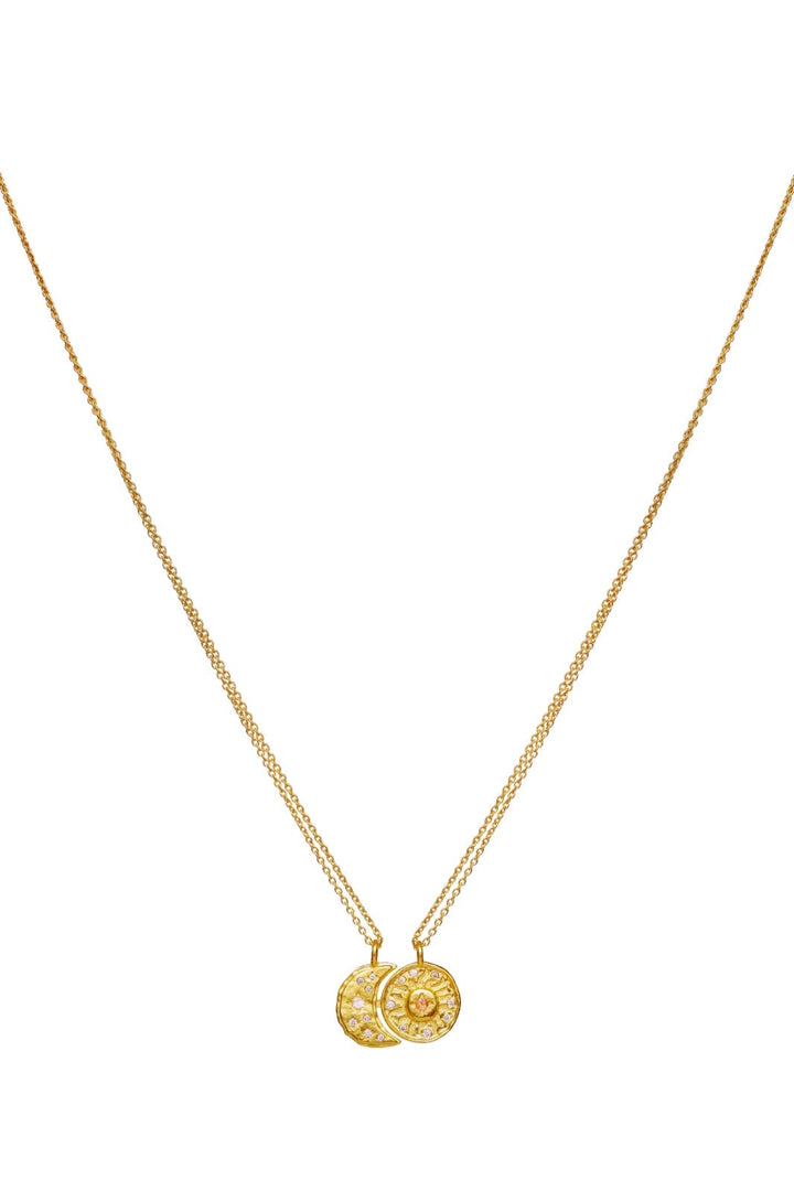 Maanesten - Friendship Necklace - Coated With 18k Gold.