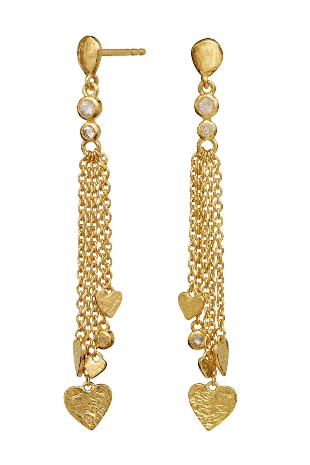 Maanesten - Lolly Earrings - 18 Ct Gold Plated 925 Sterling Silver