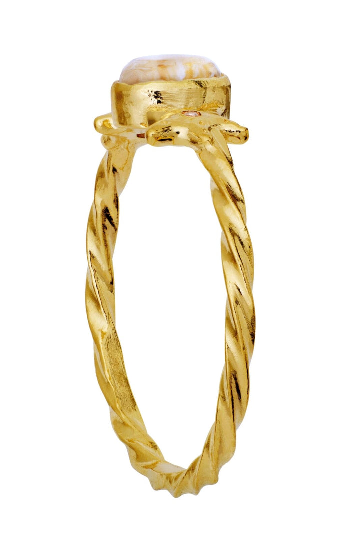 Maanesten - Ula Ring - Coated With 18k Gold.