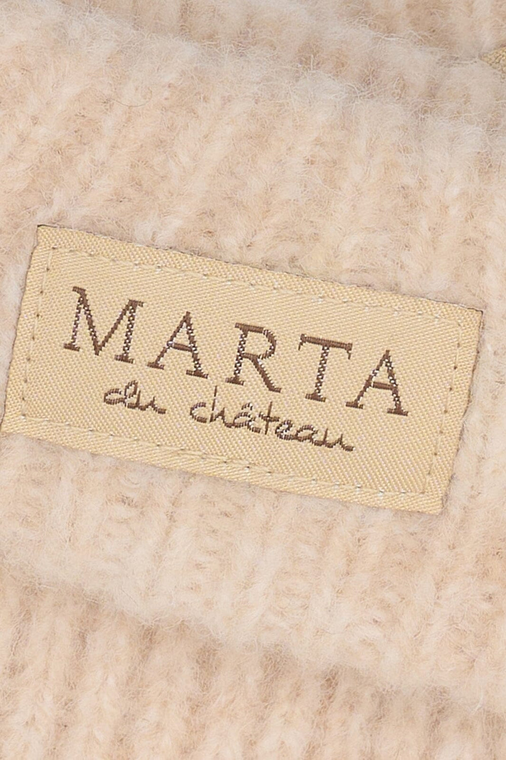 Marta Du Chateau - Marta Knit Mitten 26208 - Offwhite Handsker & Vanter 