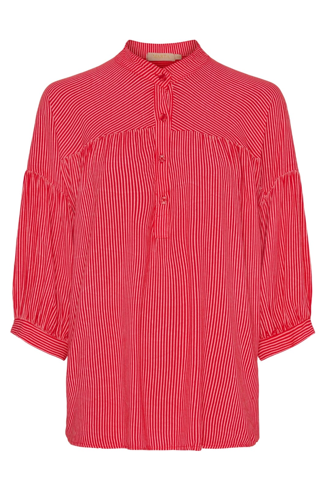 Marta Du Chateau - Mdcilina Blouse - Red Stripe Bluser 