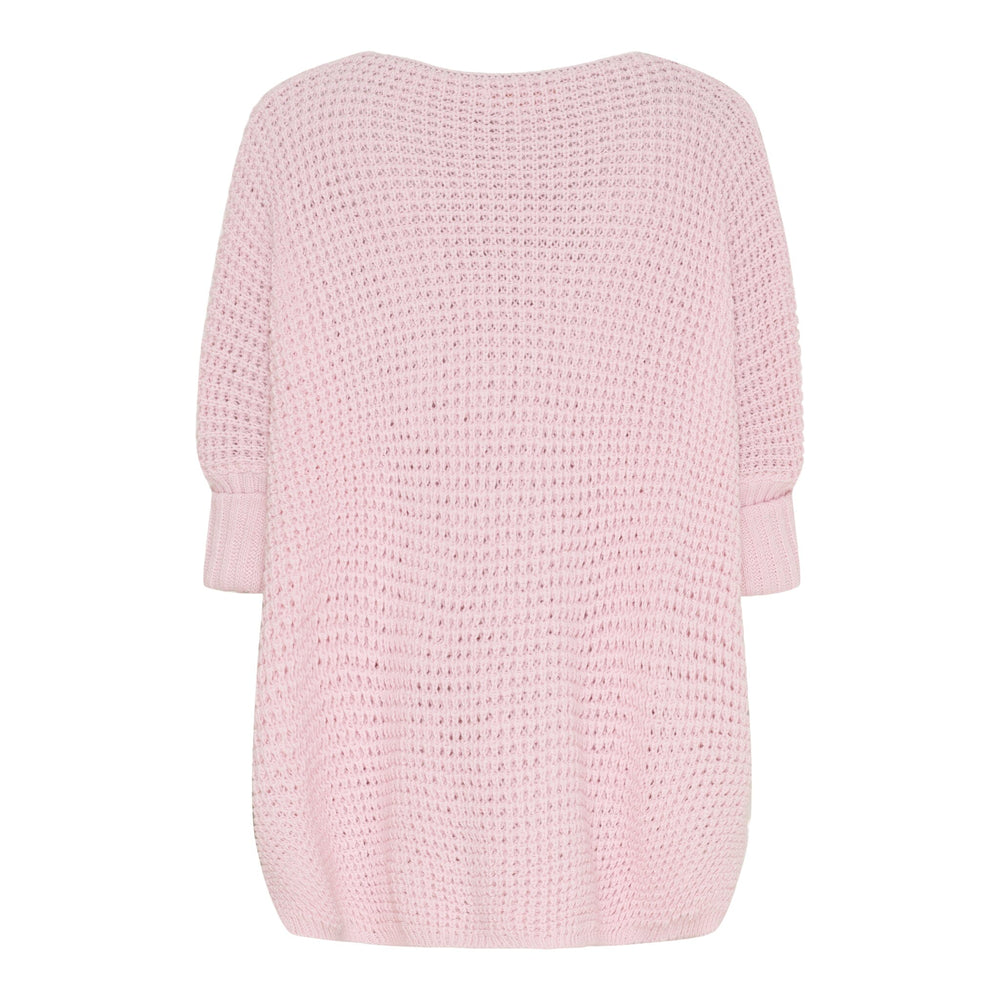 Marta Du Chateau - Mdcsolange Knit 18326 - Pink Strikbluser 