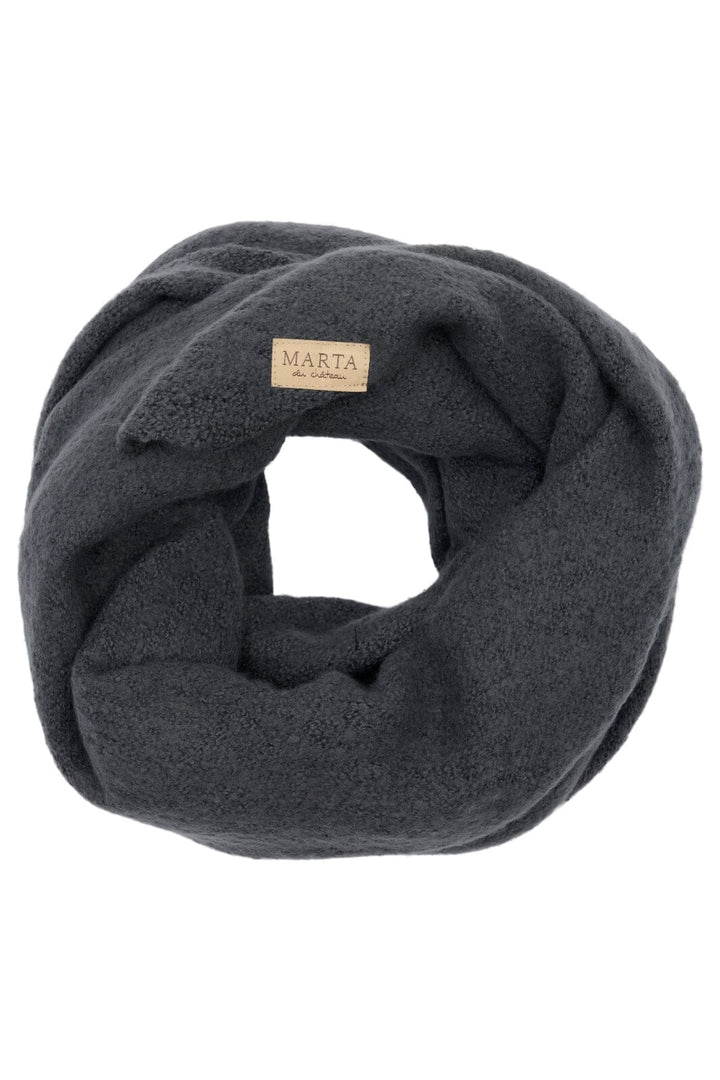 Marta Du Chateau - Scarf 194007 - Dark Grey Tørklæder 