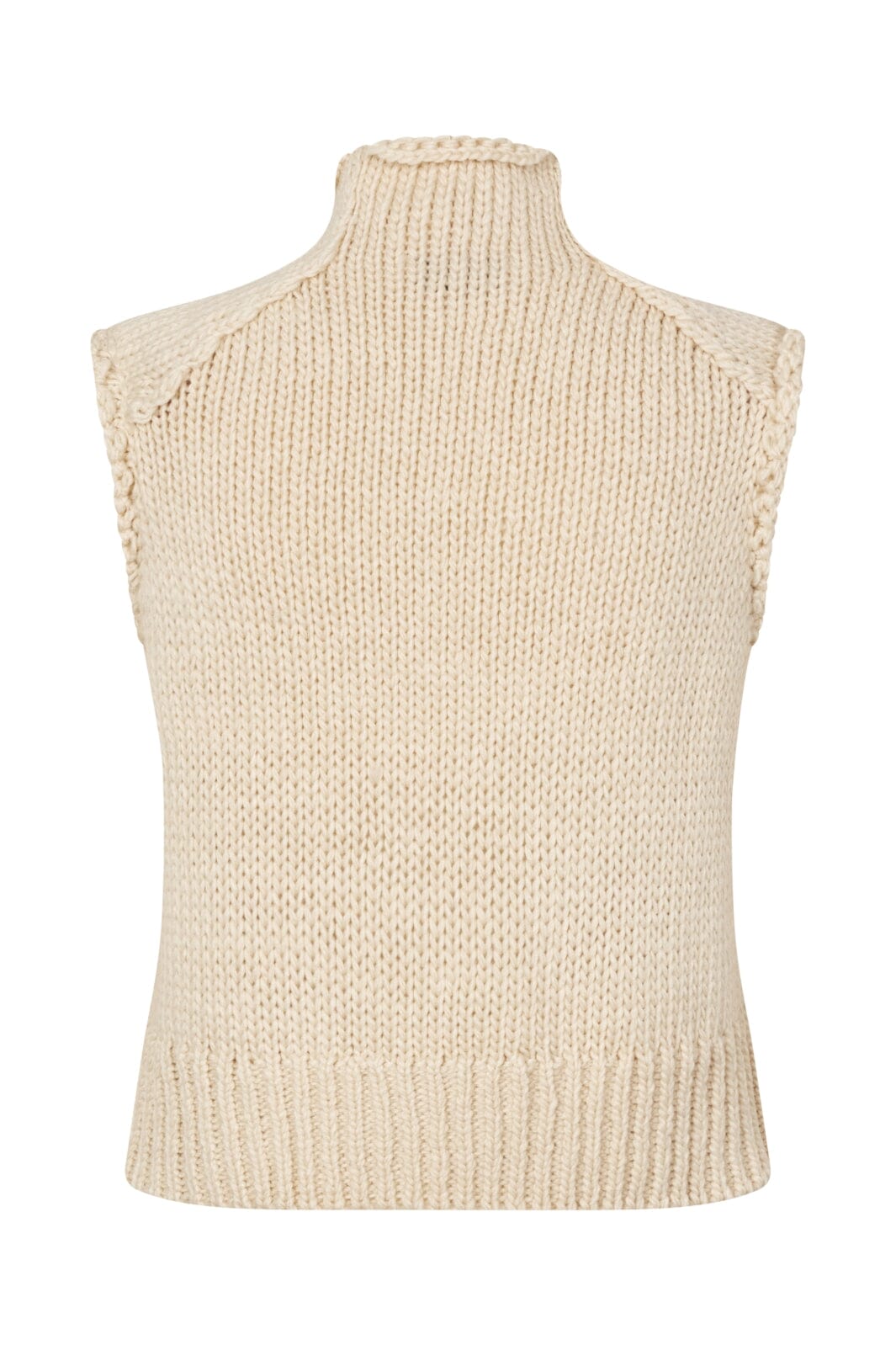 Modström - Felipemd Vest - 100 Summer Sand Strikbluser 