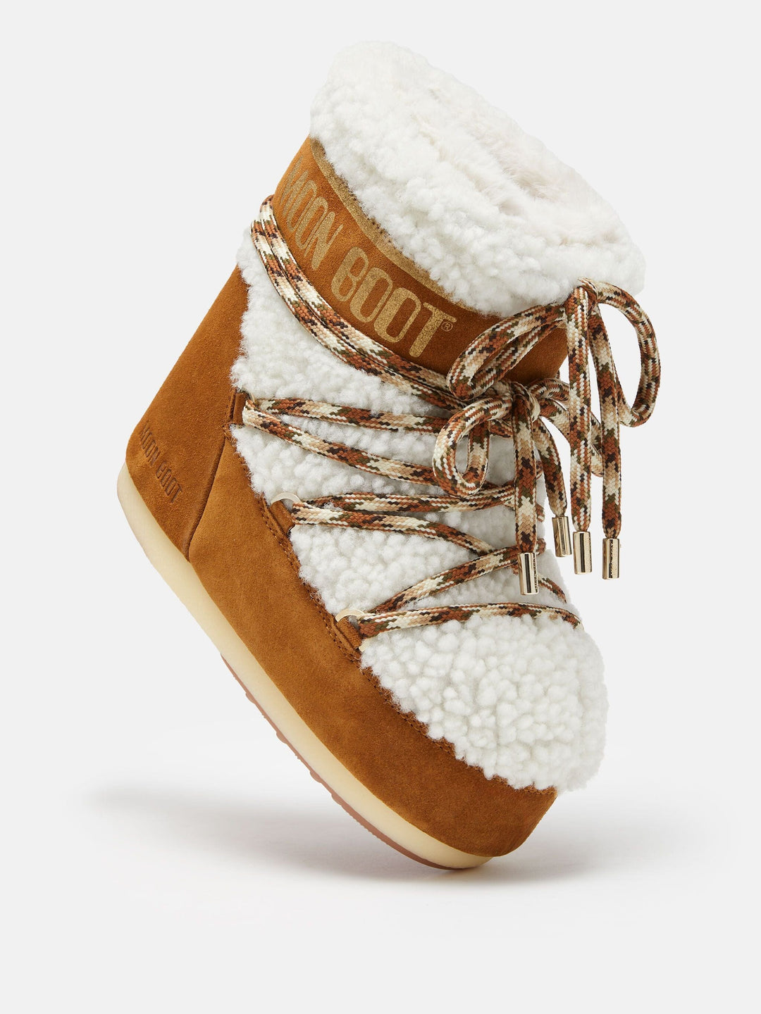 Moon Boot - Mb Icon Sh - Ma03 Whisky/off White Støvler 