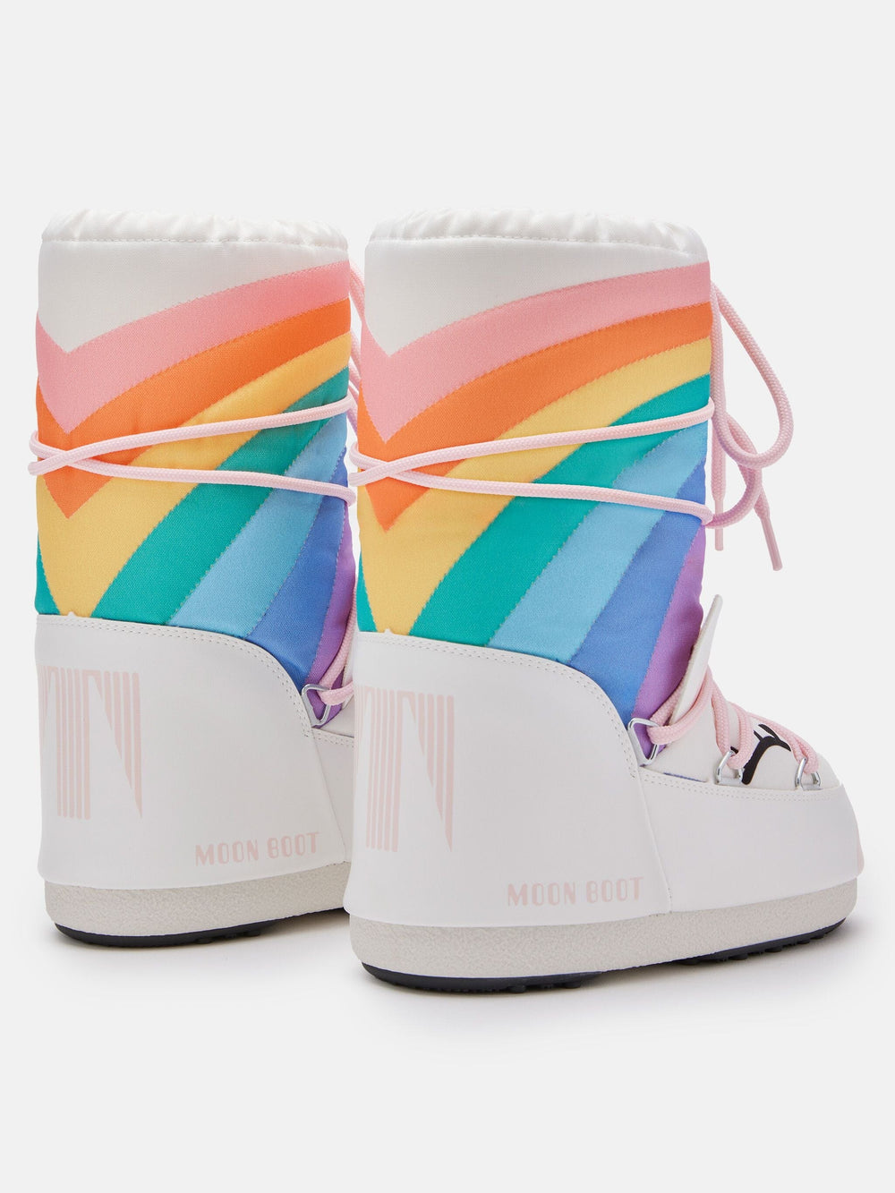 Moon Boot - Mb Icon Un - Av20 White/multicolor Støvler 