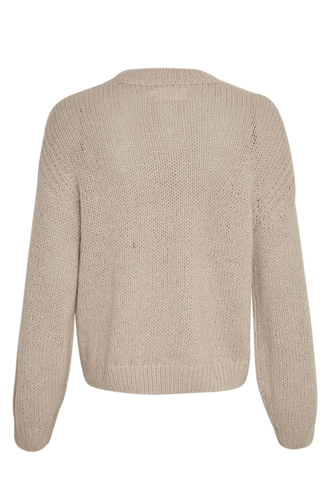 Moss Copenhagen - Mschdiella Heidi Pullover Emb - Oatmeal Pullover 