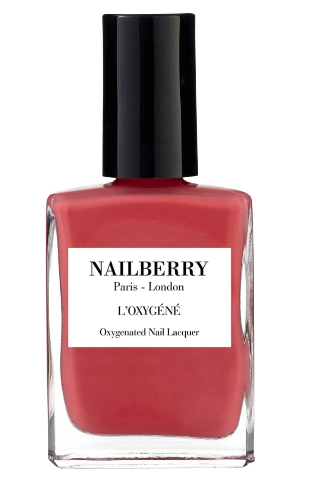 Nailberry - English Rose - Classic Coral Pink Opaque Neglelak 