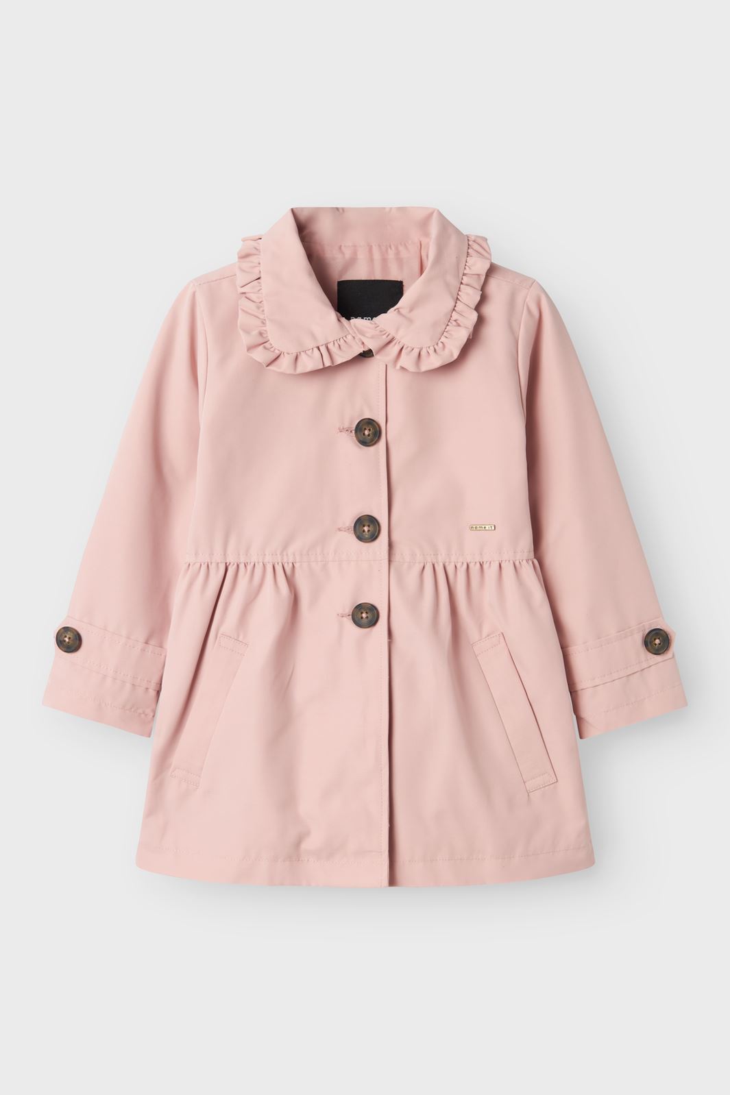 Name It - Nmfmadelin Trench Coat - 4647308 Pale Mauve