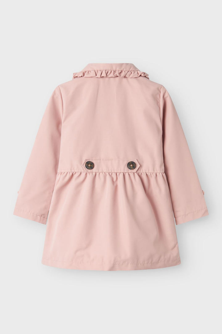 Name It - Nmfmadelin Trench Coat - 4647308 Pale Mauve