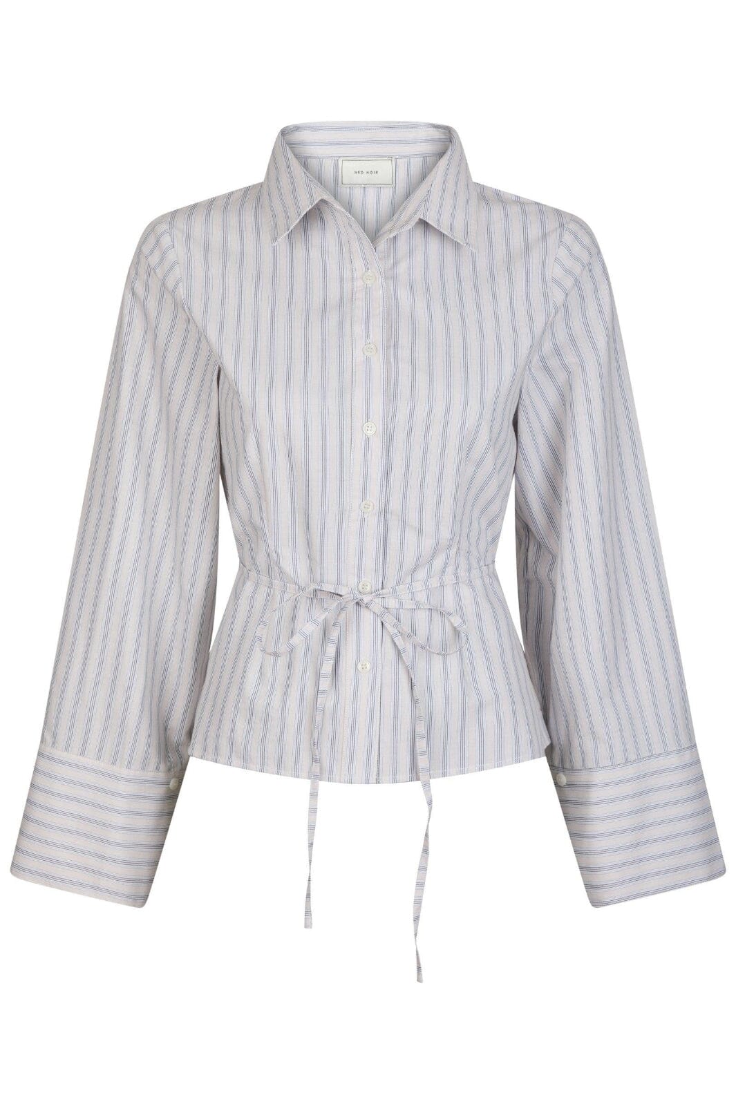 Neo Noir - Clarida Stripe Shirt 164934 - 122 - Creme