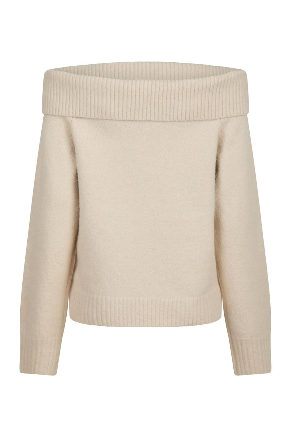 Neo Noir - Jane Knit Blouse 162643 - Ivory