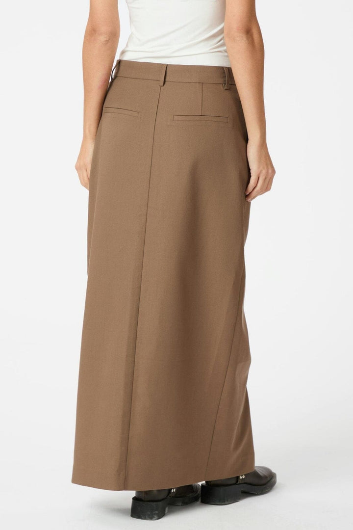 Neo Noir - Leland Solid Skirt 164524 - Taupe